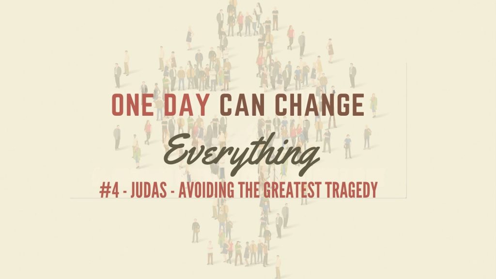 Judas – Avoiding The Greatest Tragedy