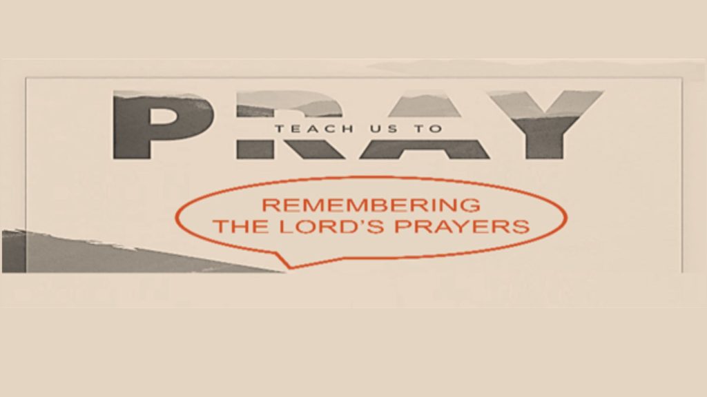 #2 – LEARNING TO PRAY WHEN THE PRESSURE IS ON